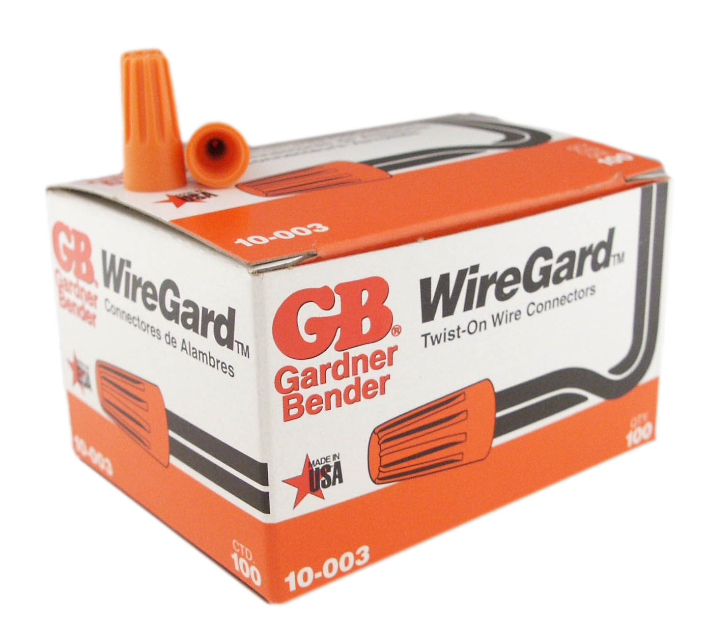GB 10-003 SZ 73B ORG WIRE CONN